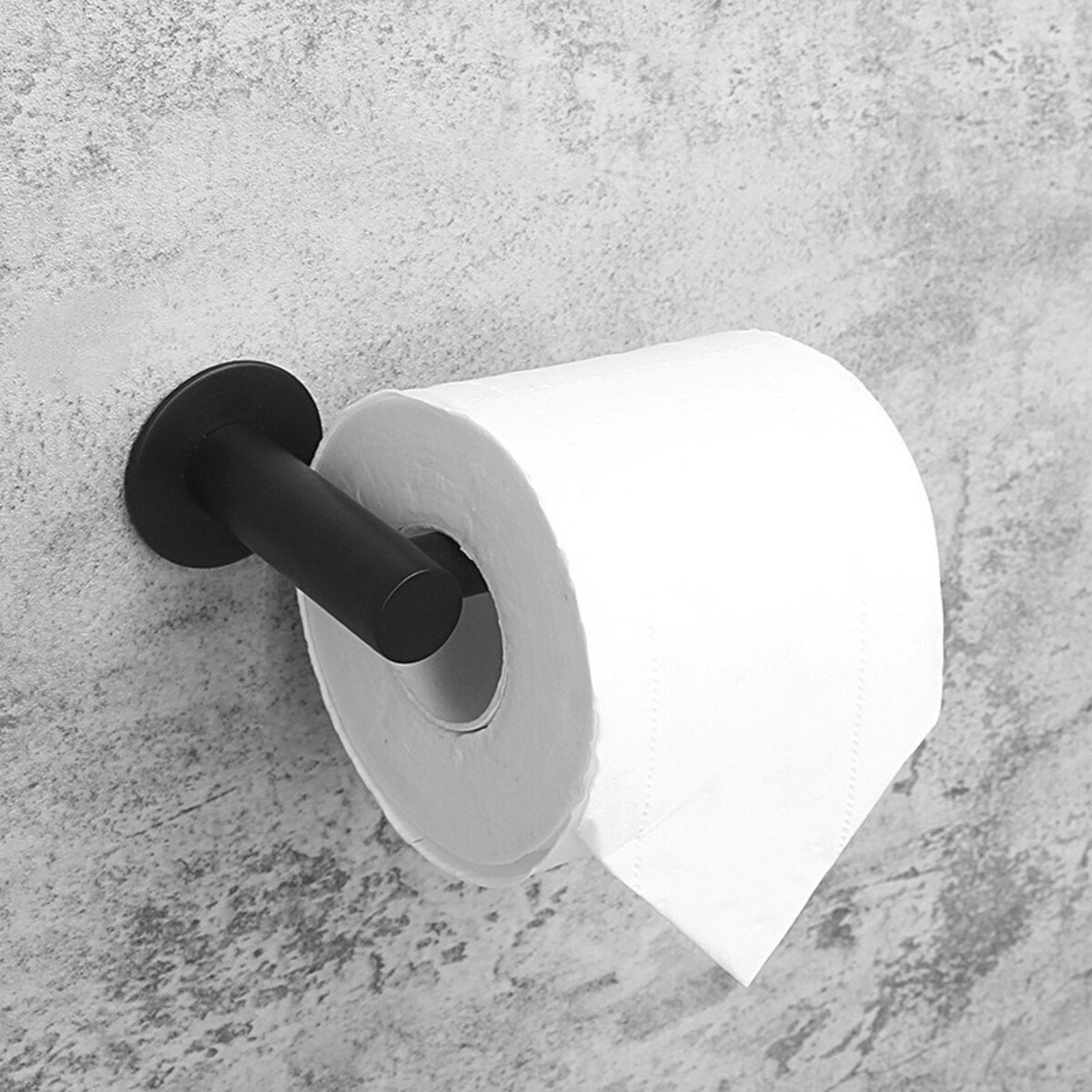 Держатель для туалетной бумаги штольц stölz, 16,2×2,5×9,5 см, нержавеющая сталь, цвет черный