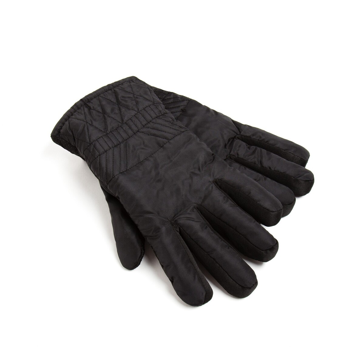 Перчатки зимние мужские minaku однотонные, цв.черный, р-р 8 (25 см) зимние призраки