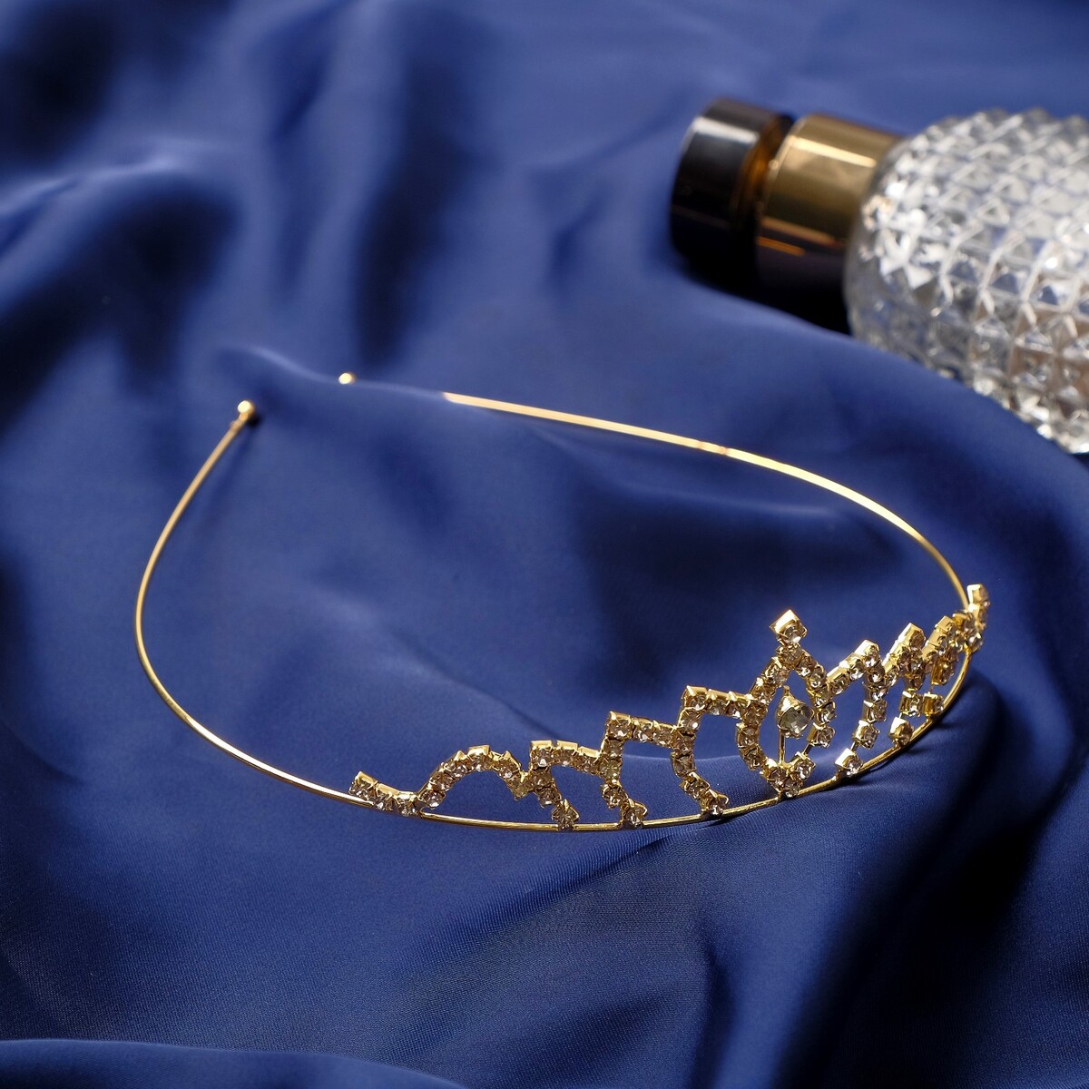 

Диадема для волос, Золотой;золотистый