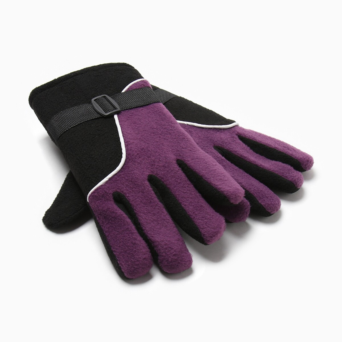 Перчатки мужские двухслойные minaku цв. фиолетовый, р-р 26 см перчатки мужские kappa aves 2