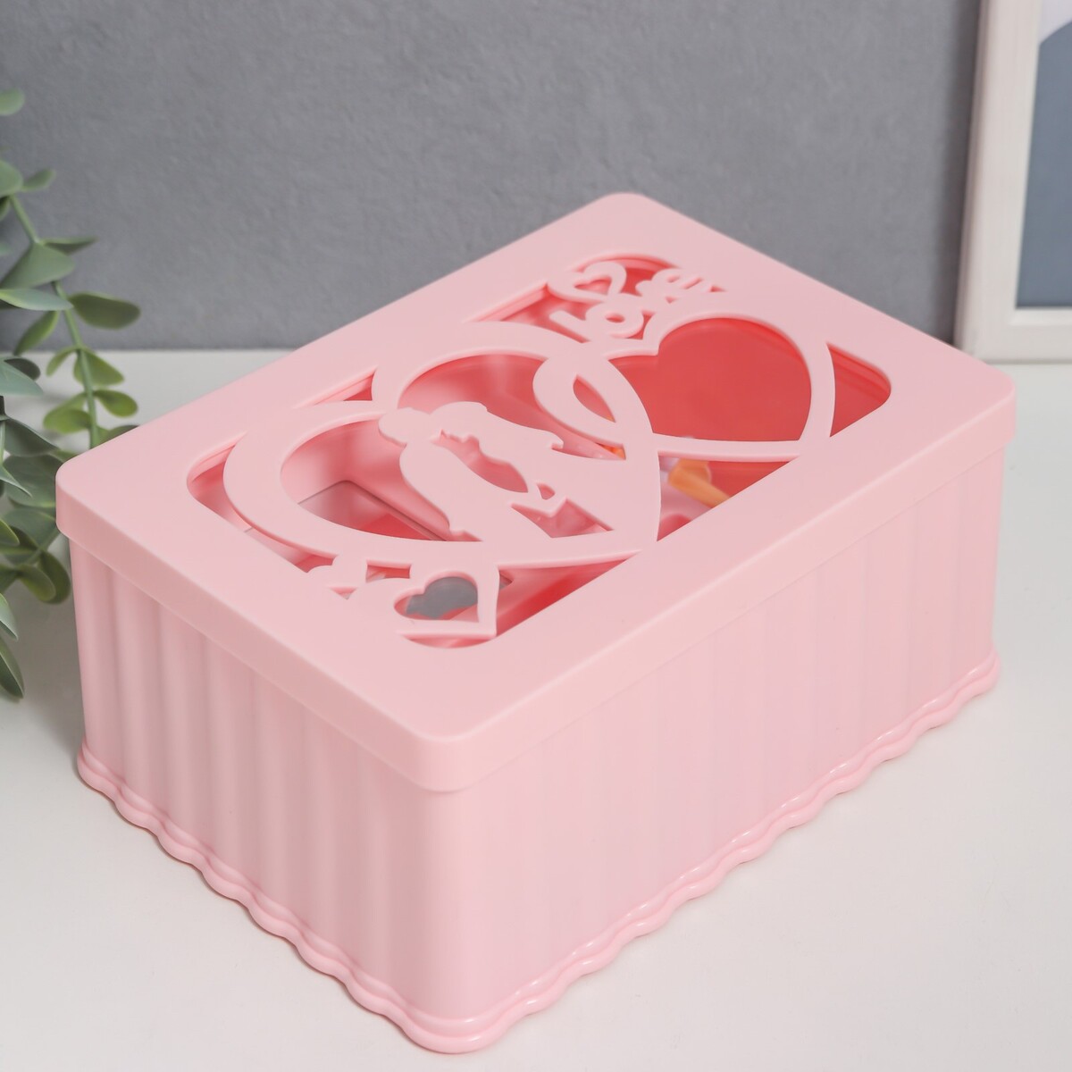 Шкатулка музыкальная механическая шкатулка музыкальная розовая с принцессой 19х16х6 см