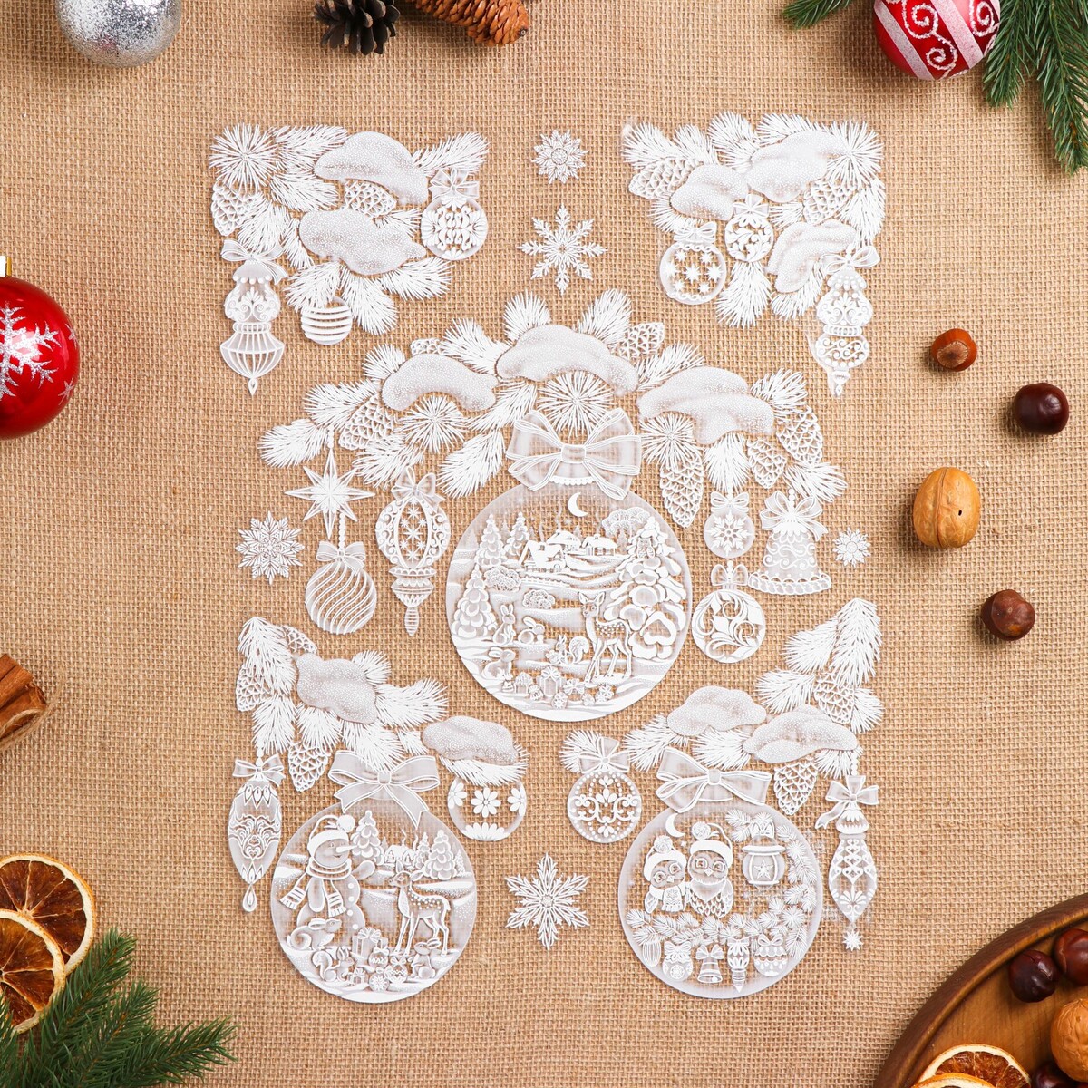 

Набор наклеек оформительский