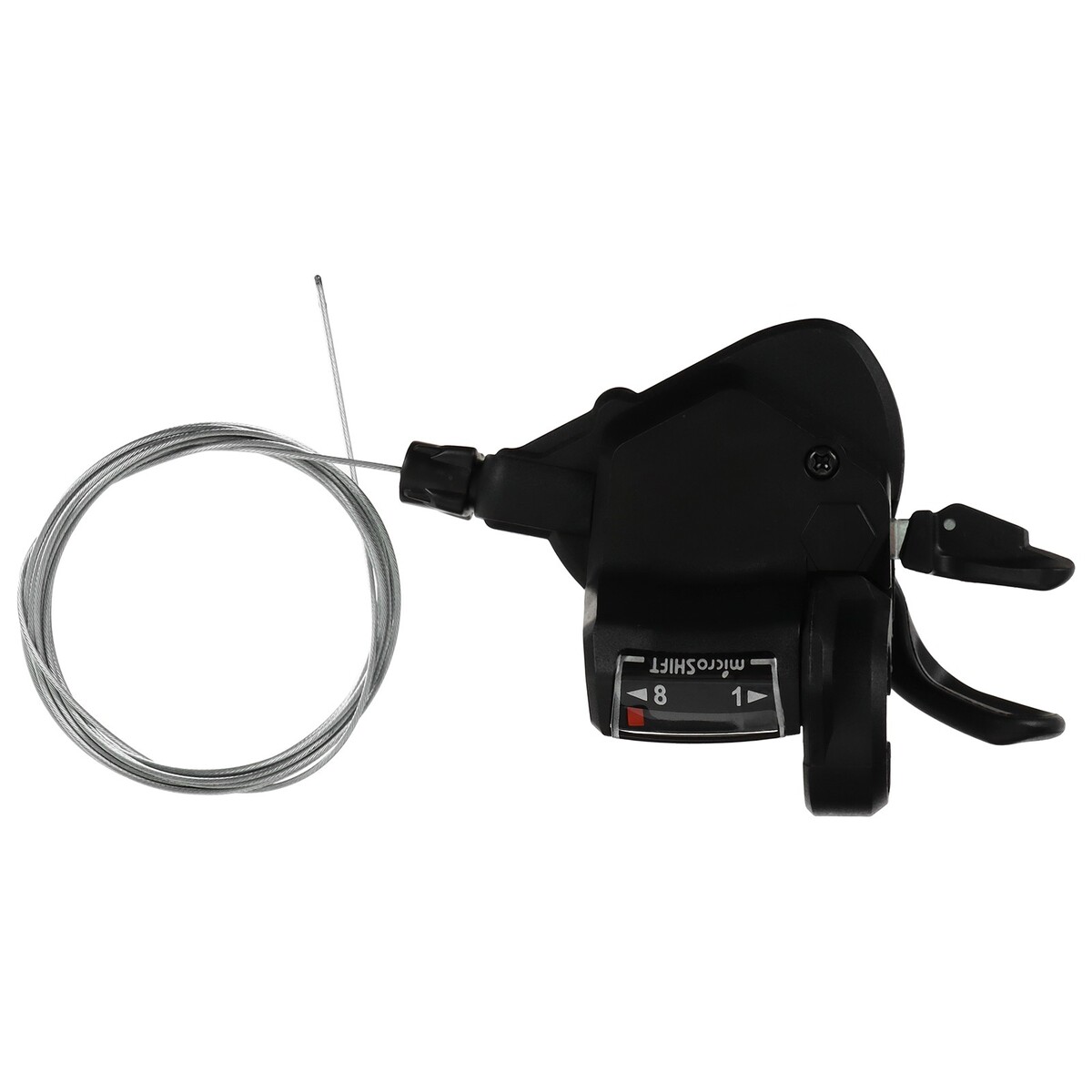 

Шифтер microshift, ts39-8r, правый 8ск, с тросом 2050мм