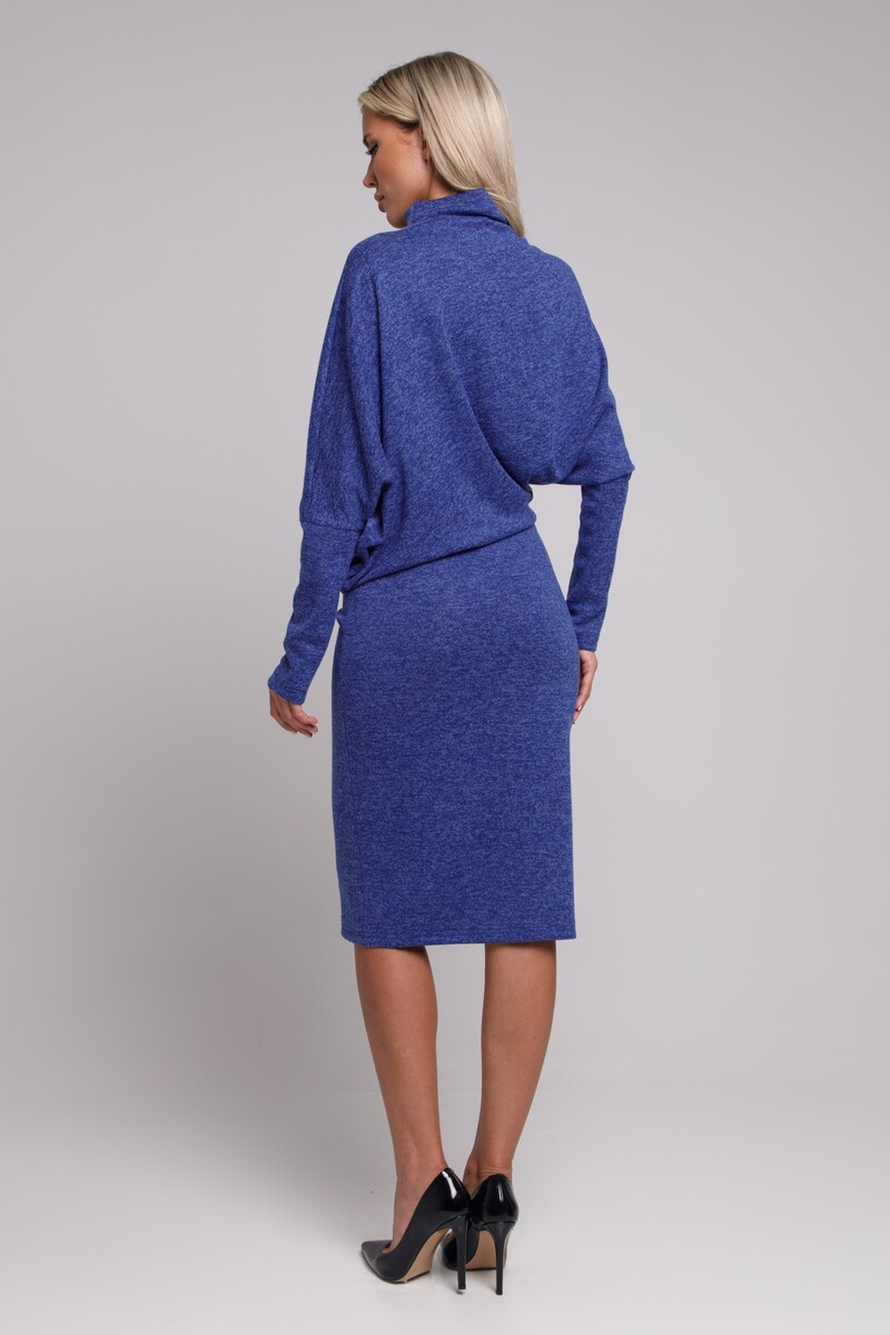 Платье SEZONI, размер 42, цвет синий 01189803 - фото 3