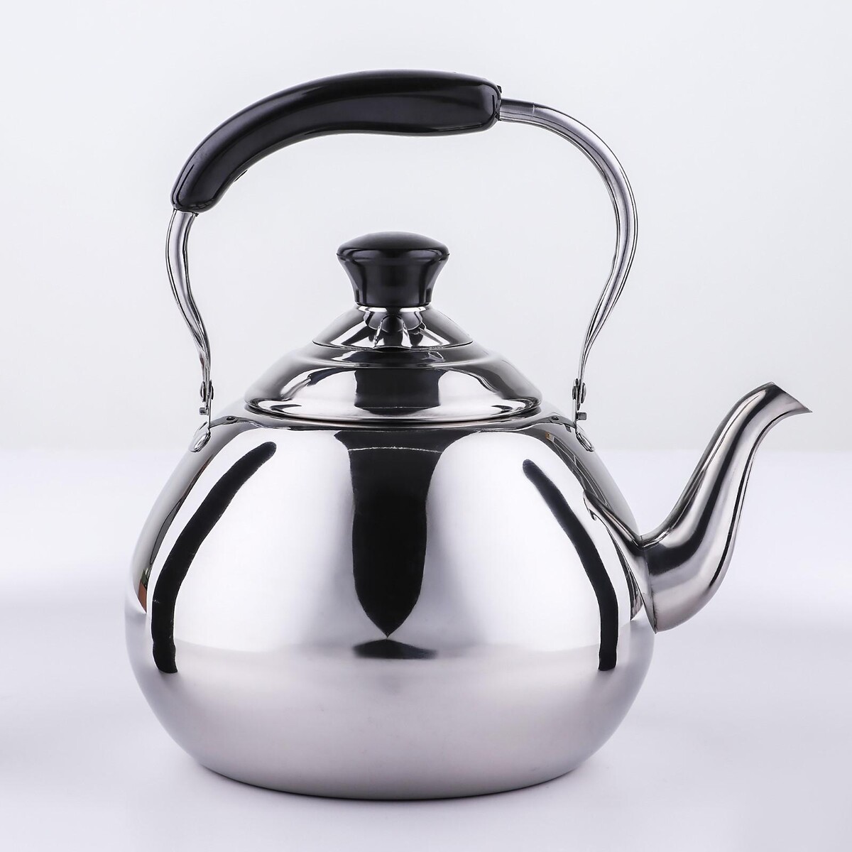 Чайник из нержавеющей стали orchid, 4 л, цвет серебряный подставка из нержавеющей стали для кухонных принадлежностей 20 5×11×2 серебряный