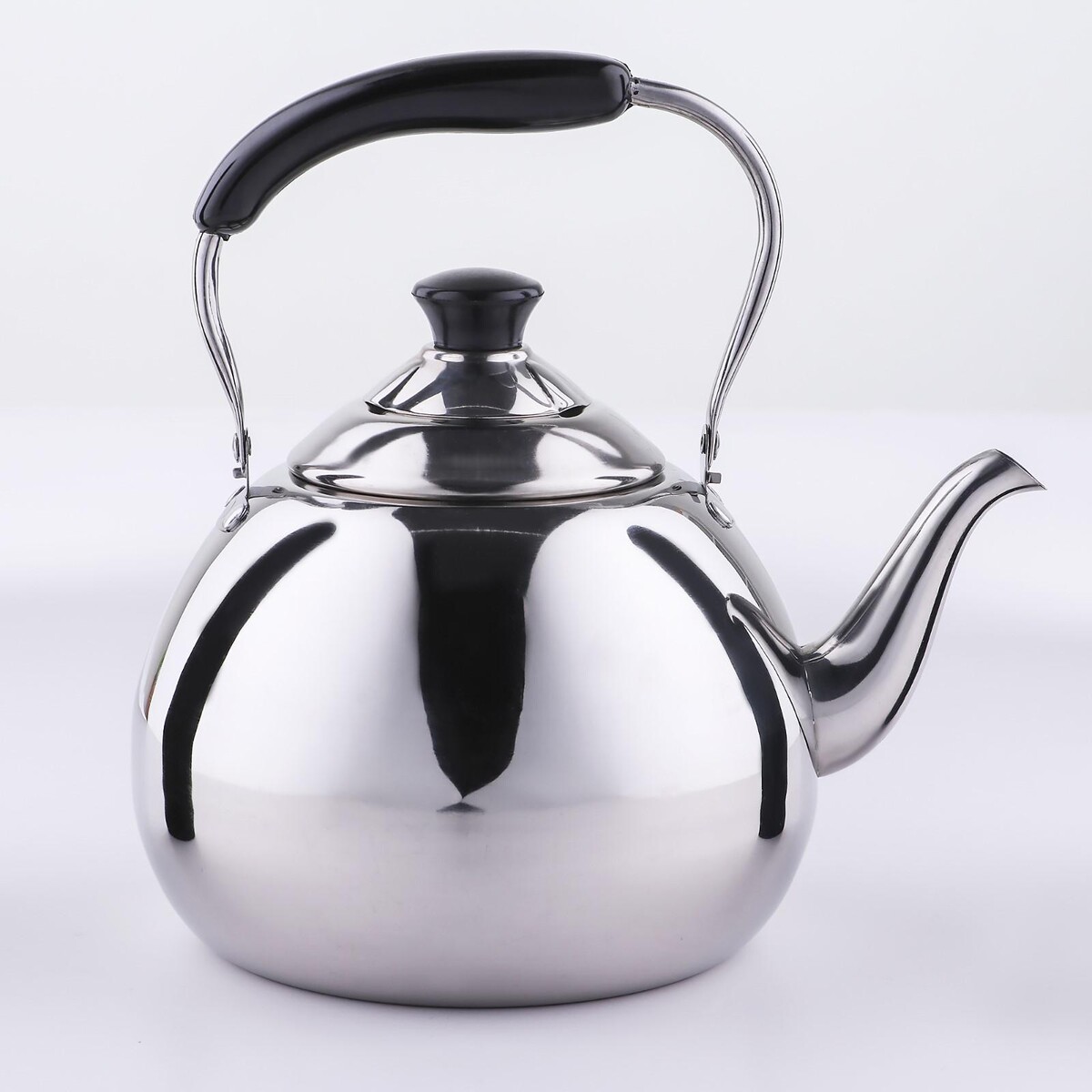Чайник из нержавеющей стали orchid, 3 л, цвет серебряный чайник из нержавеющей стали