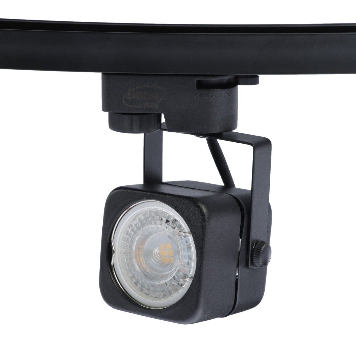 Трековый светильник luazon lighting под лампу gu10, квадратный, корпус черный корпус thermaltake v250 tg argb ca 1q5 00m1wn 00