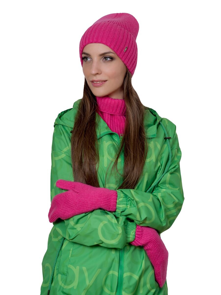 

Шапка, Розовый;малиновый