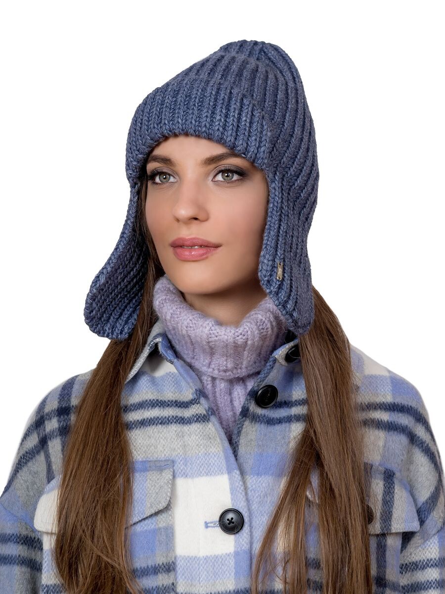 

Ушанка, Синий;джинс