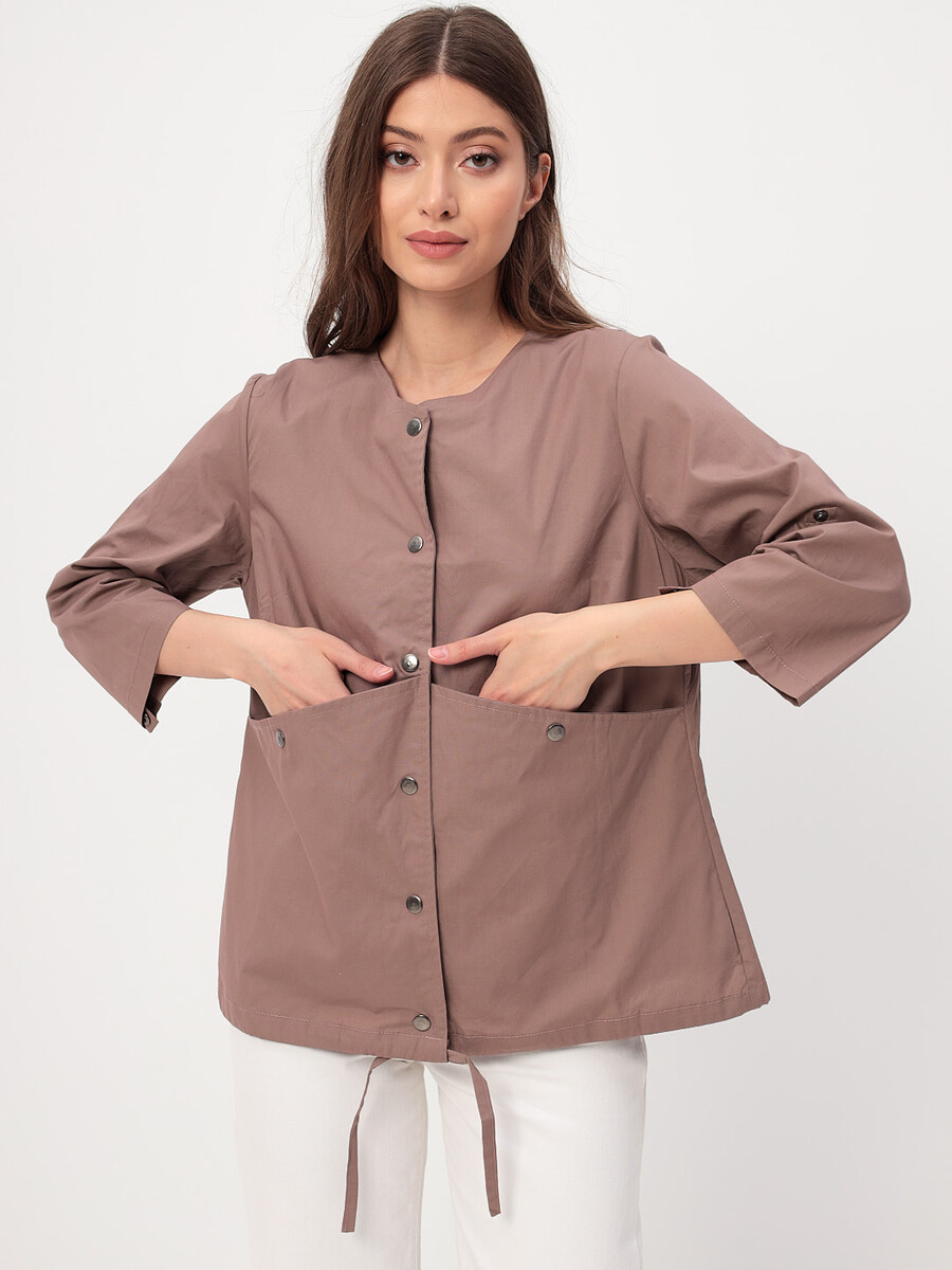 Куртка-ветровка GPRIDE, размер 40, цвет коричневый 01193812 - фото 4