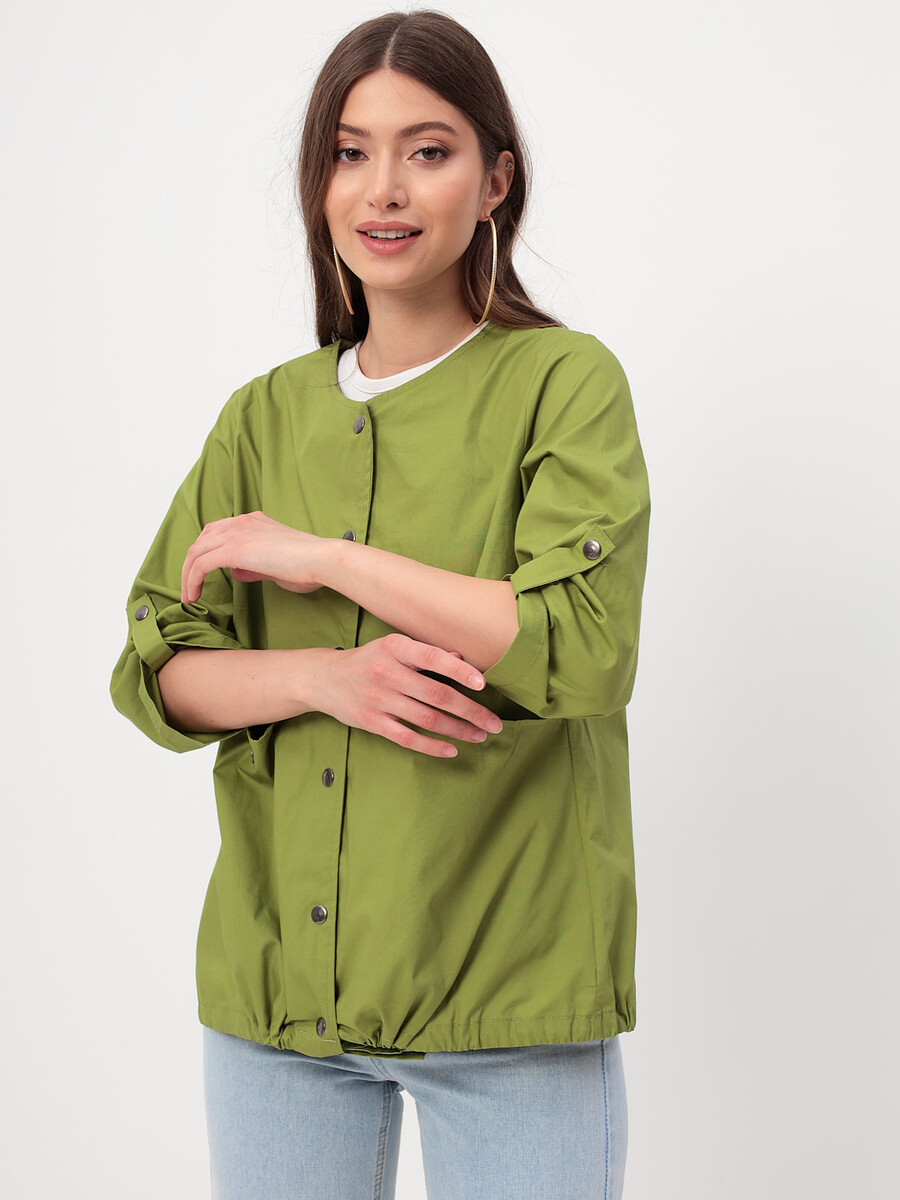 Куртка-ветровка GPRIDE, размер 40, цвет зеленый 01193814 - фото 2