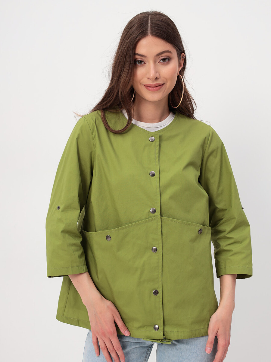 Куртка-ветровка GPRIDE, размер 40, цвет зеленый 01193814 - фото 1