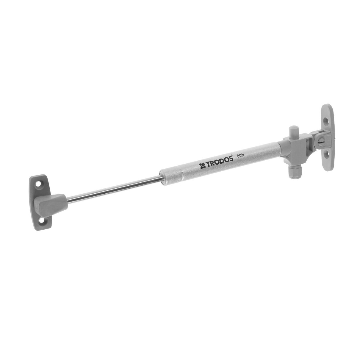 

Газлифт 80n silver, с доводчиком, Серый