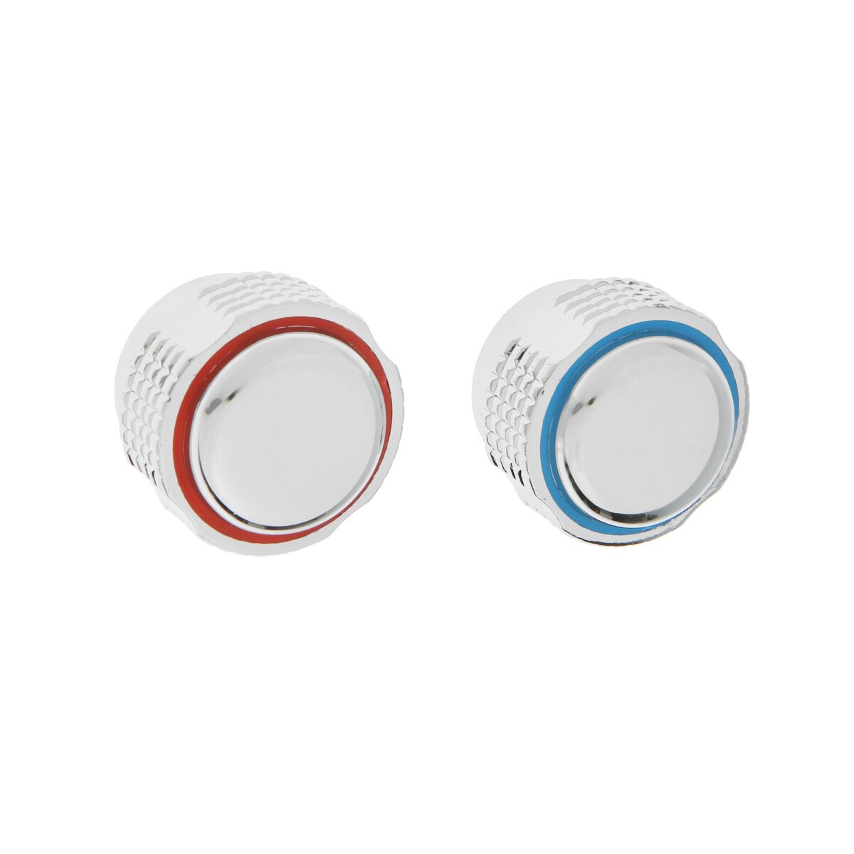 

Ручка на смеситель zein z004, для кран-букс со штоком под квадрат, пластик, 2шт, хром