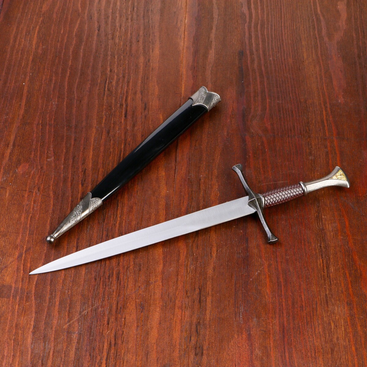 Сув. изделие кортик, черные ножны, 35см сувенирный нож 24 5 см резные ножны дракон на рукояти