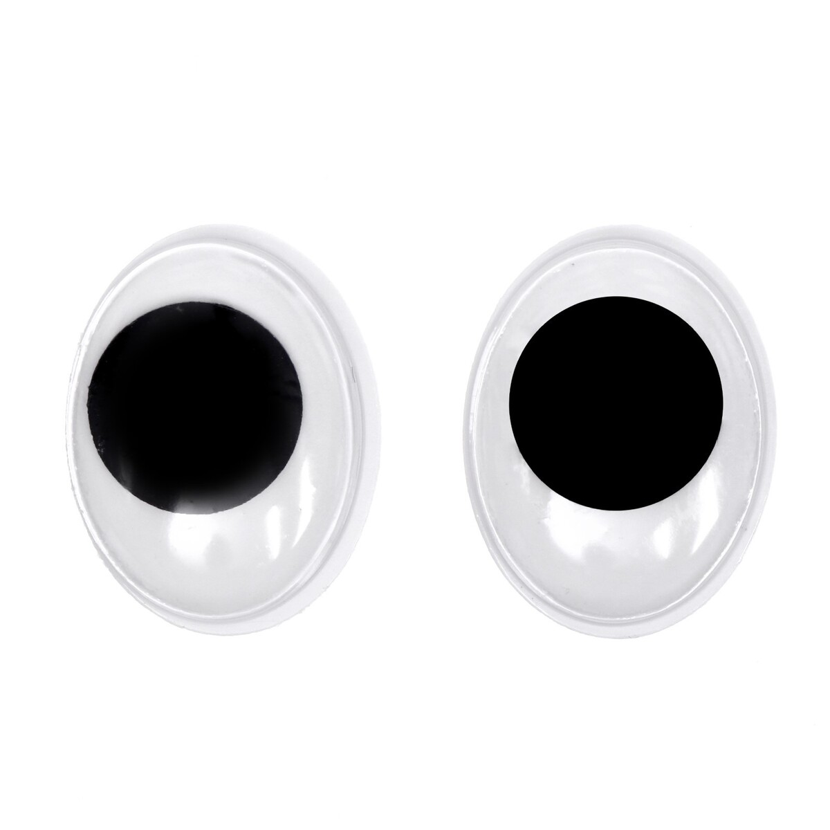 Глазки на клеевой основе, набор 88 шт, размер 1 шт: 1,4×1,8 см