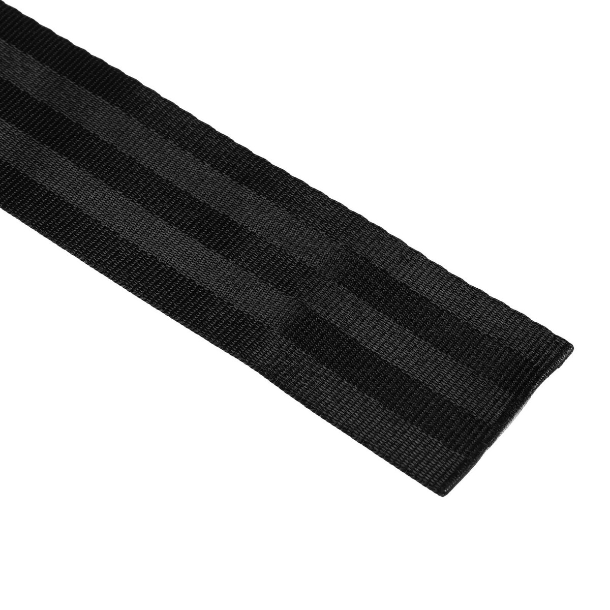 фото Нейлоновая лента, ремень 4.8 см × 5 м, черный no brand