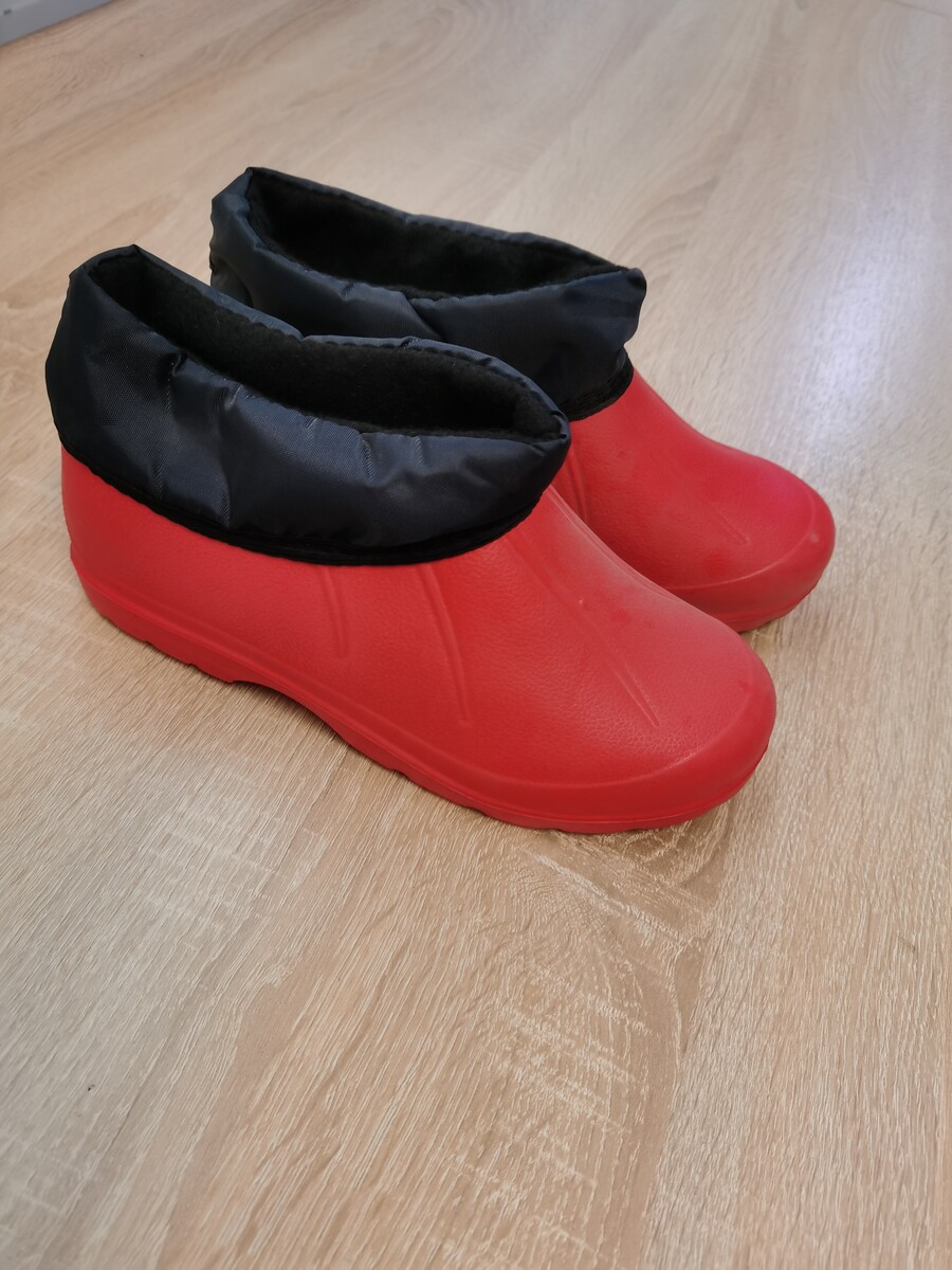 Ботинки Smile of Milady, размер 38, цвет красный