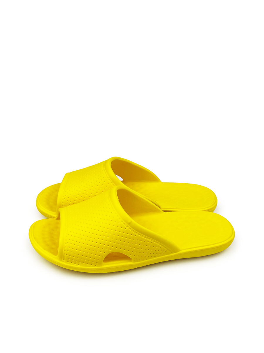 Пантолеты пляжные эва Smile of Milady, размер 38, цвет желтый