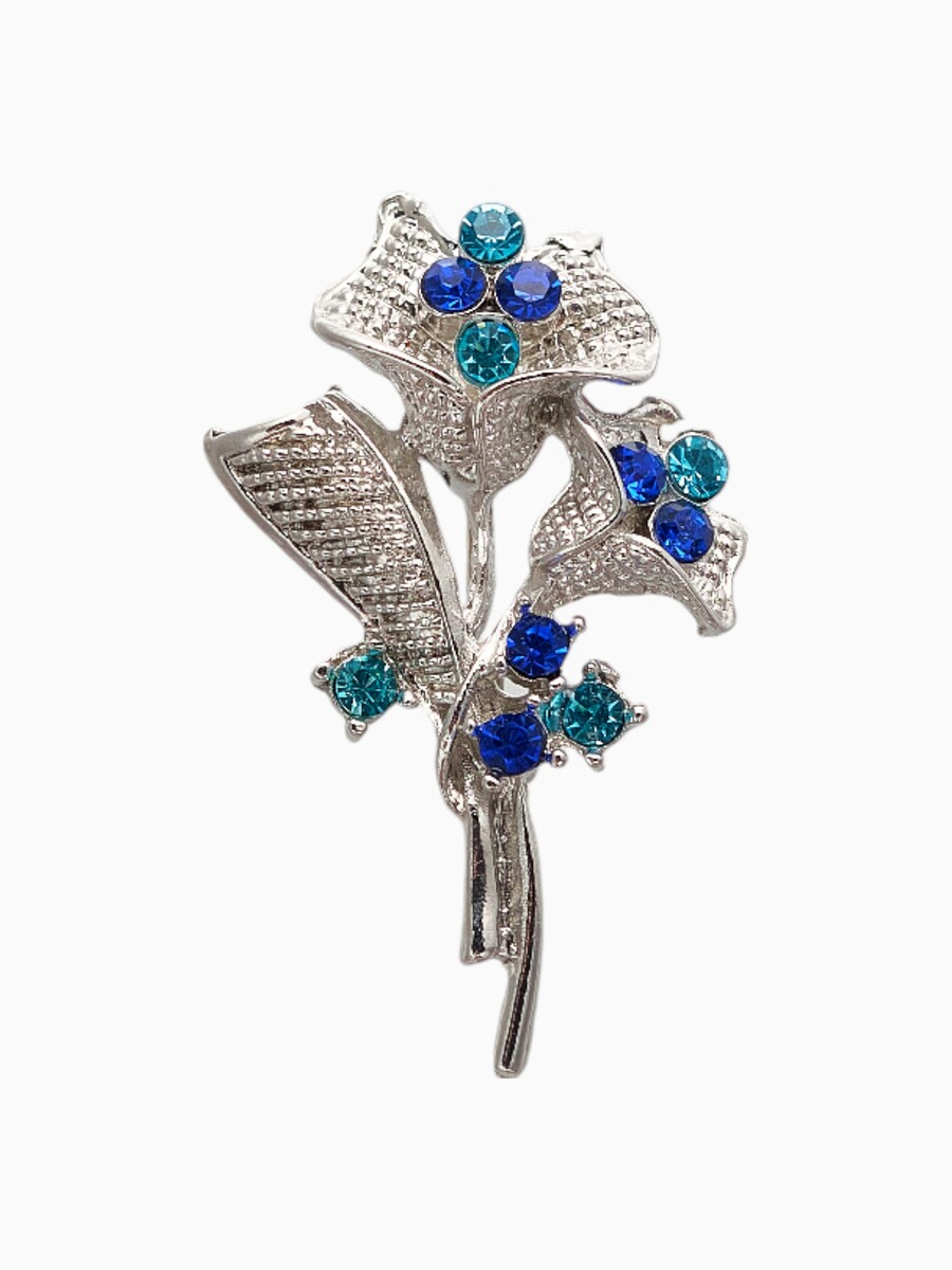 

Брошь, Синий