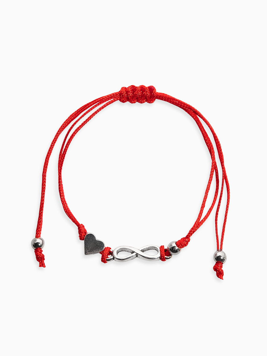 

Браслет-оберег, Красный