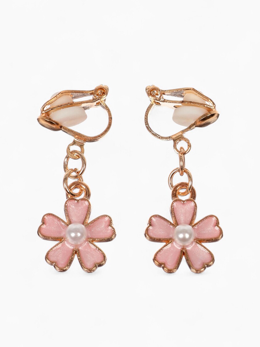 

Серьги-клипсы детские выбражулька, Розовый