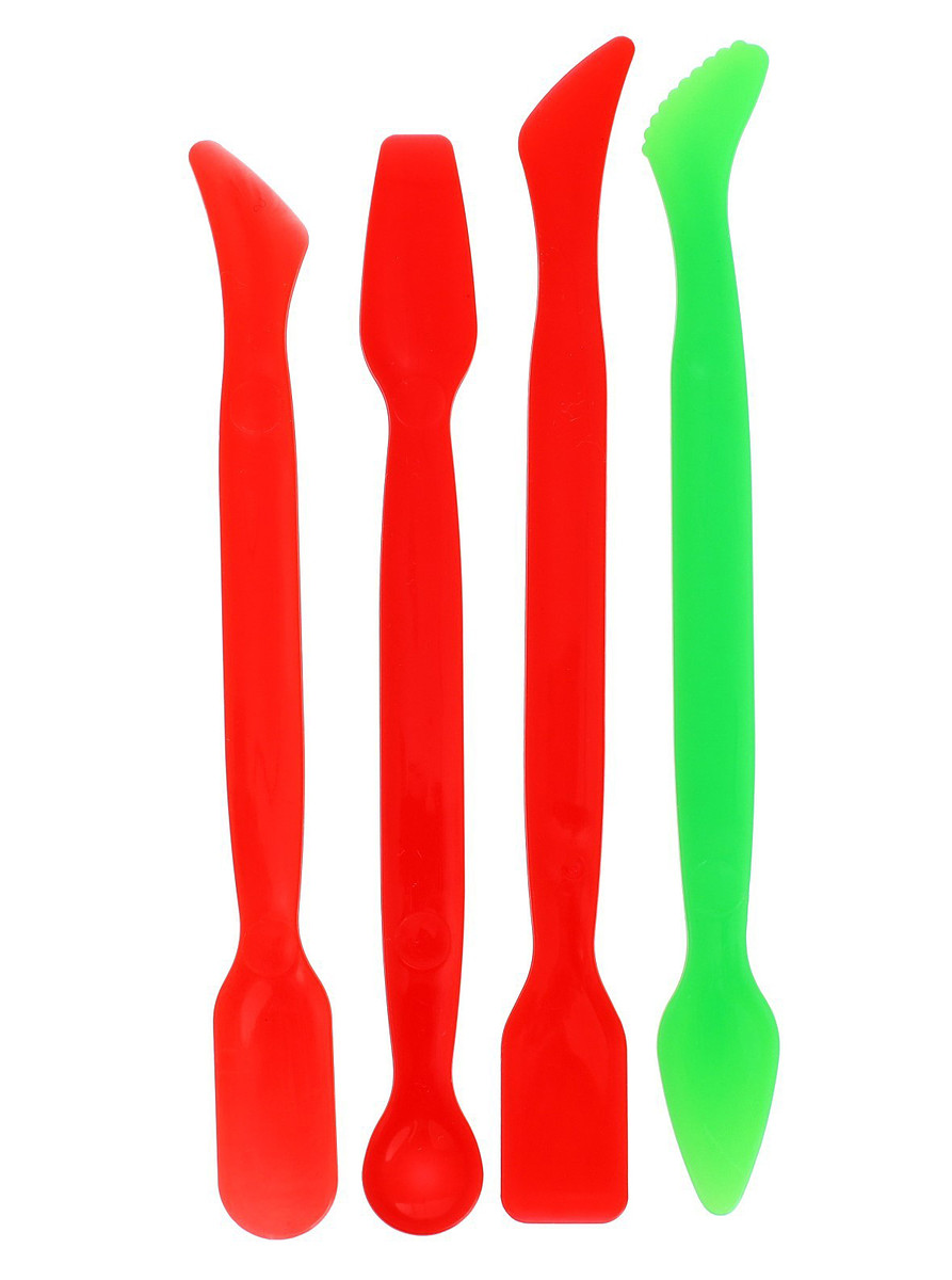 

Стеки для лепки calligrata, 4 шт., цветные, пакет с подвесом