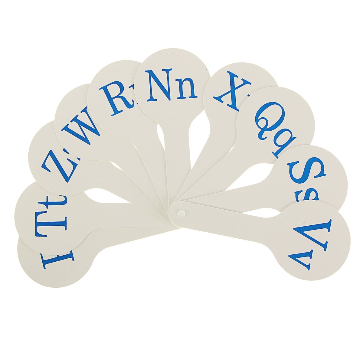 Касса-веер английские согласные буквы бусина из акрила буквы английские микс сердце 12 12мм набор 10г чёрно белый