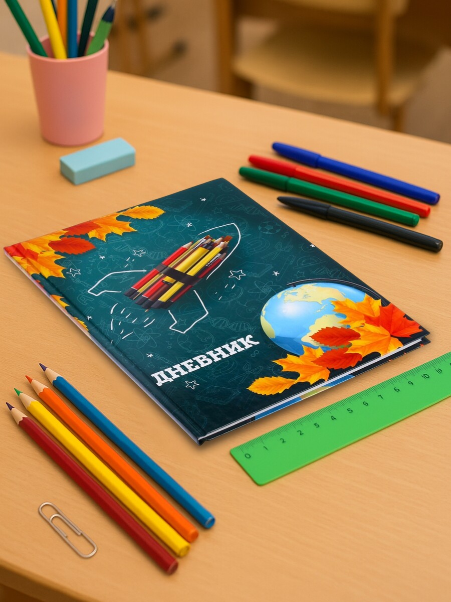 

Дневник школьный для 1-11 классов,, Зеленый