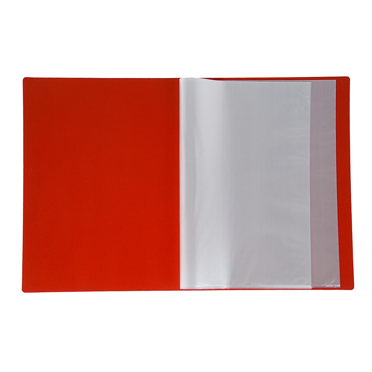 

Папка с 20 вкладышами а4, 500 мкм, calligrata, текстура, Красный