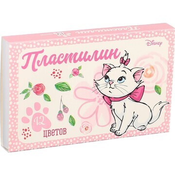 Пластилин 12 цветов 180 г