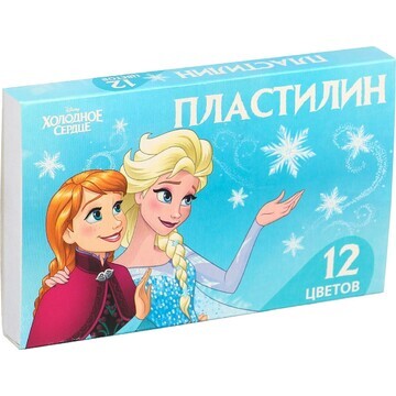 Пластилин 12 цветов 180 г