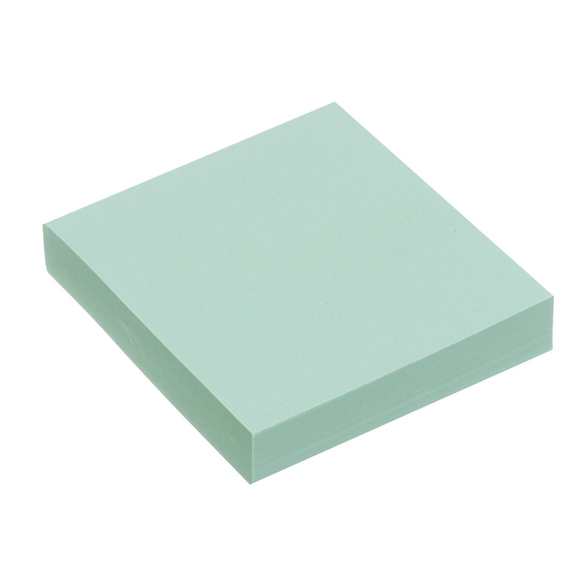 Блок с липким краем 51 мм х 51 мм, 100 листов, пастель, зеленый блок с липким краем 51 мм x 76 мм 100 листов флуоресцентный зеленый