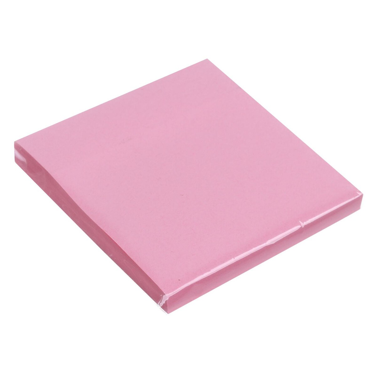 Блок с липким краем 76 мм х 76 мм, 80 листов, пастель, розовый гантель неопреновая star fit db 201 1 кг розовый пастель
