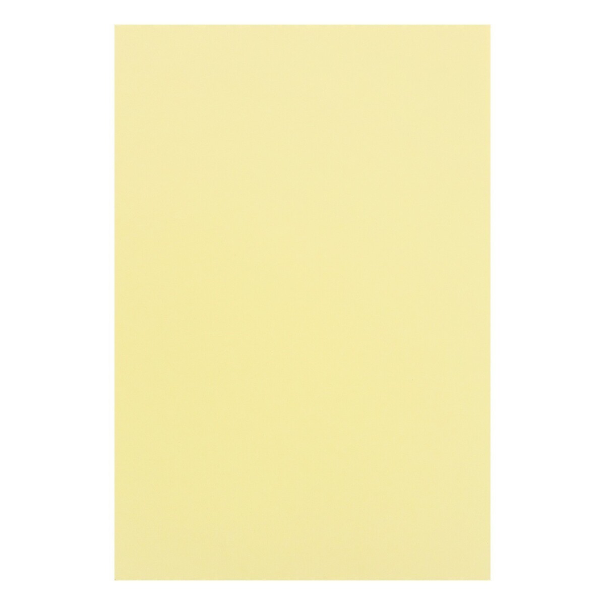 Картон цветной двусторонний а4, тонированный в массе, 10 листов, 180 г/м2, желтый