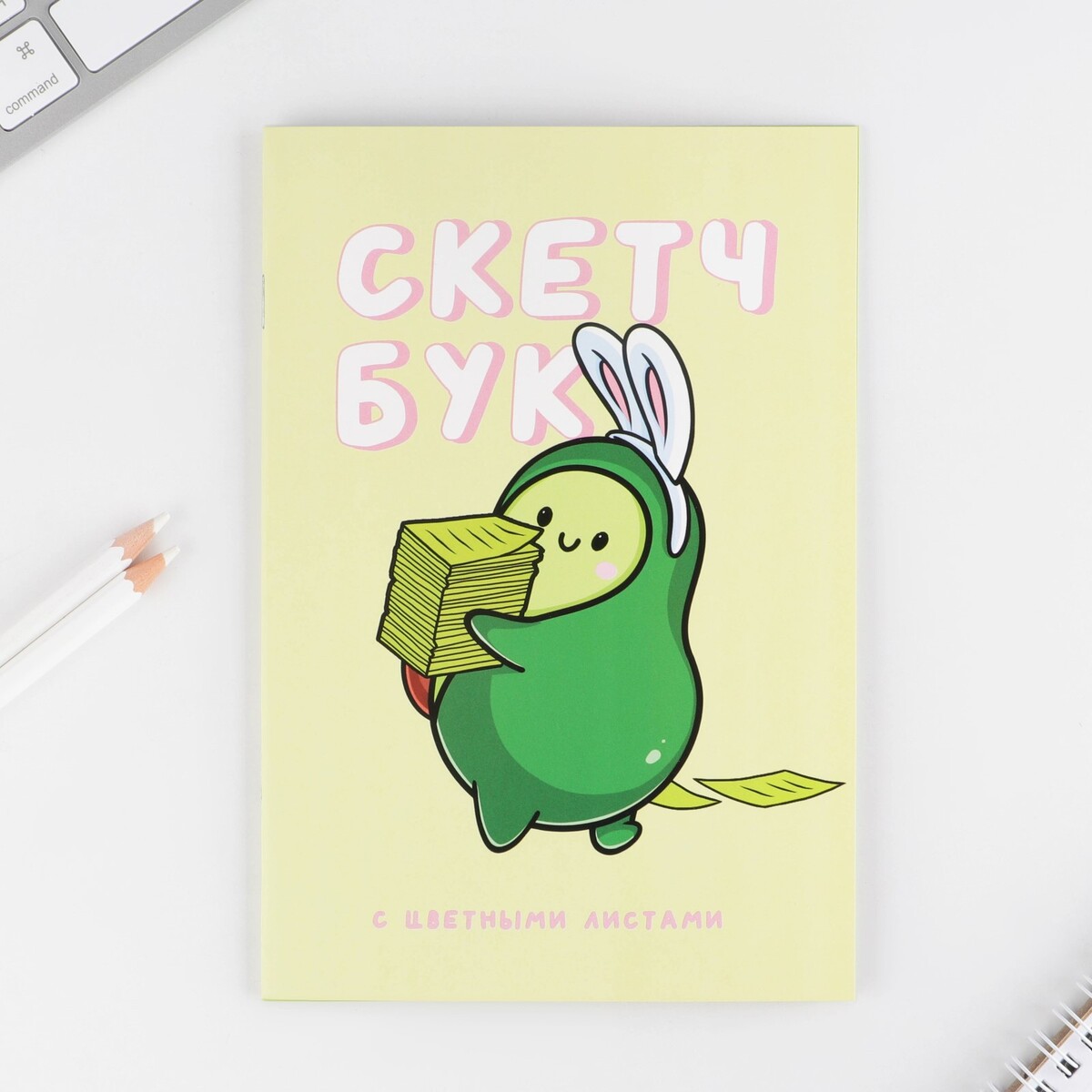 

Тетрадь для скетчей зеленый блок 70 г/м2, а5, 16 л