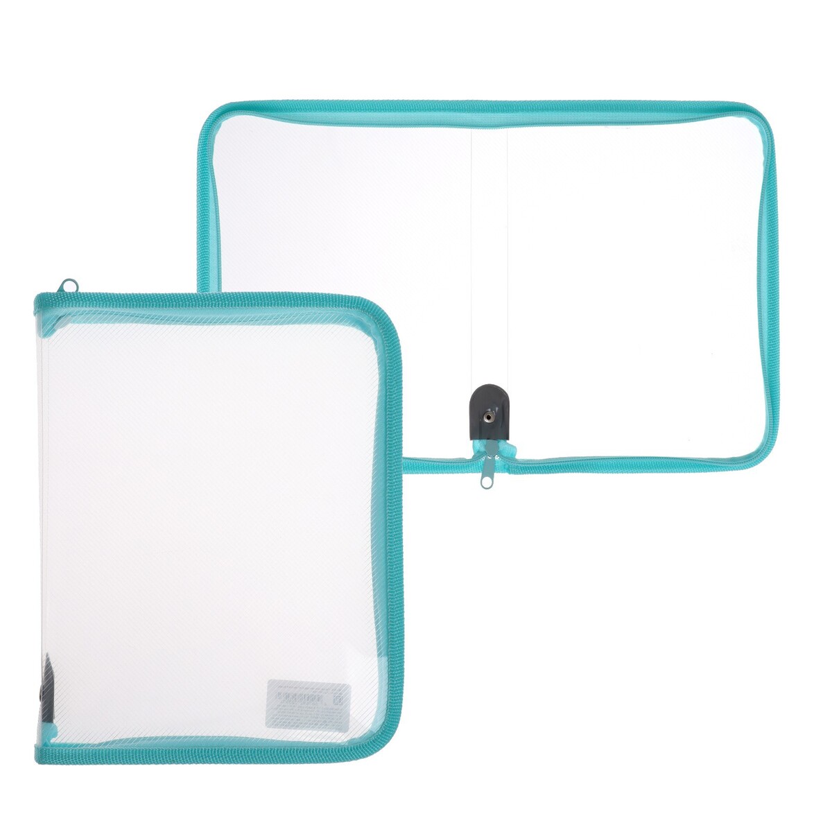 

Папка пластиковая а5, 230 х 180 х 25 мм, молния вокруг, calligrata, Бирюзовый;зеленый;прозрачный