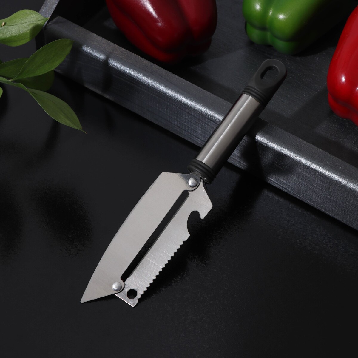 Шинковка, нож для нарезки, открывалка доляна струна для нарезки бисквита доляна 34×15 см