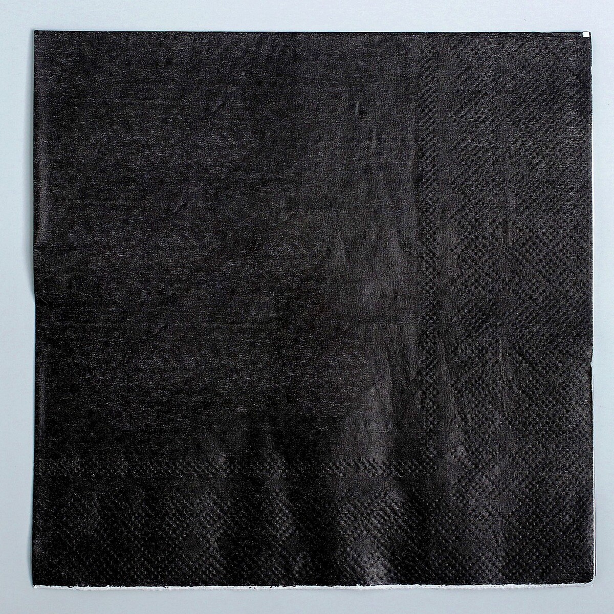 

Салфетки бумажные, однотонные, 33×33 см, набор 20 шт., цвет черный