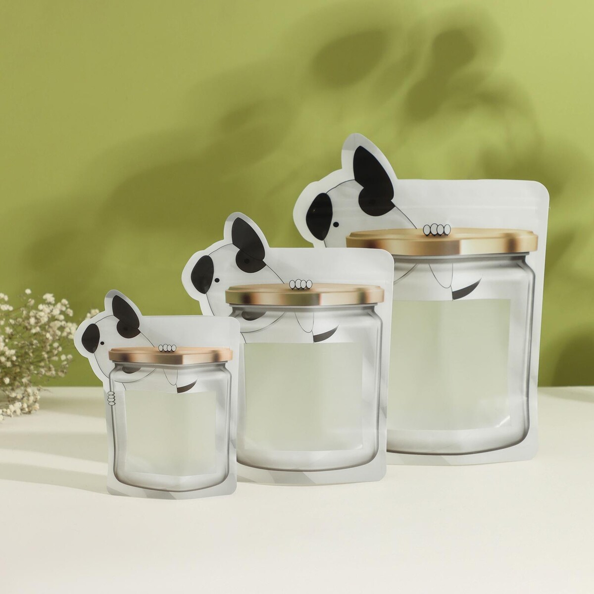 

Набор пакетов для хранения сыпучих продуктов, застежка zip-lock, 3 шт, 18,2×23,5 см, 14,5×19 см, 11,2×14,5 см, Разноцветный