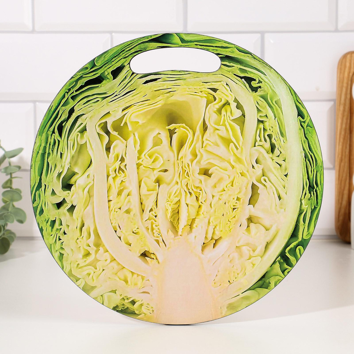 

Доска разделочная сувенирная дарим красиво, Зеленый