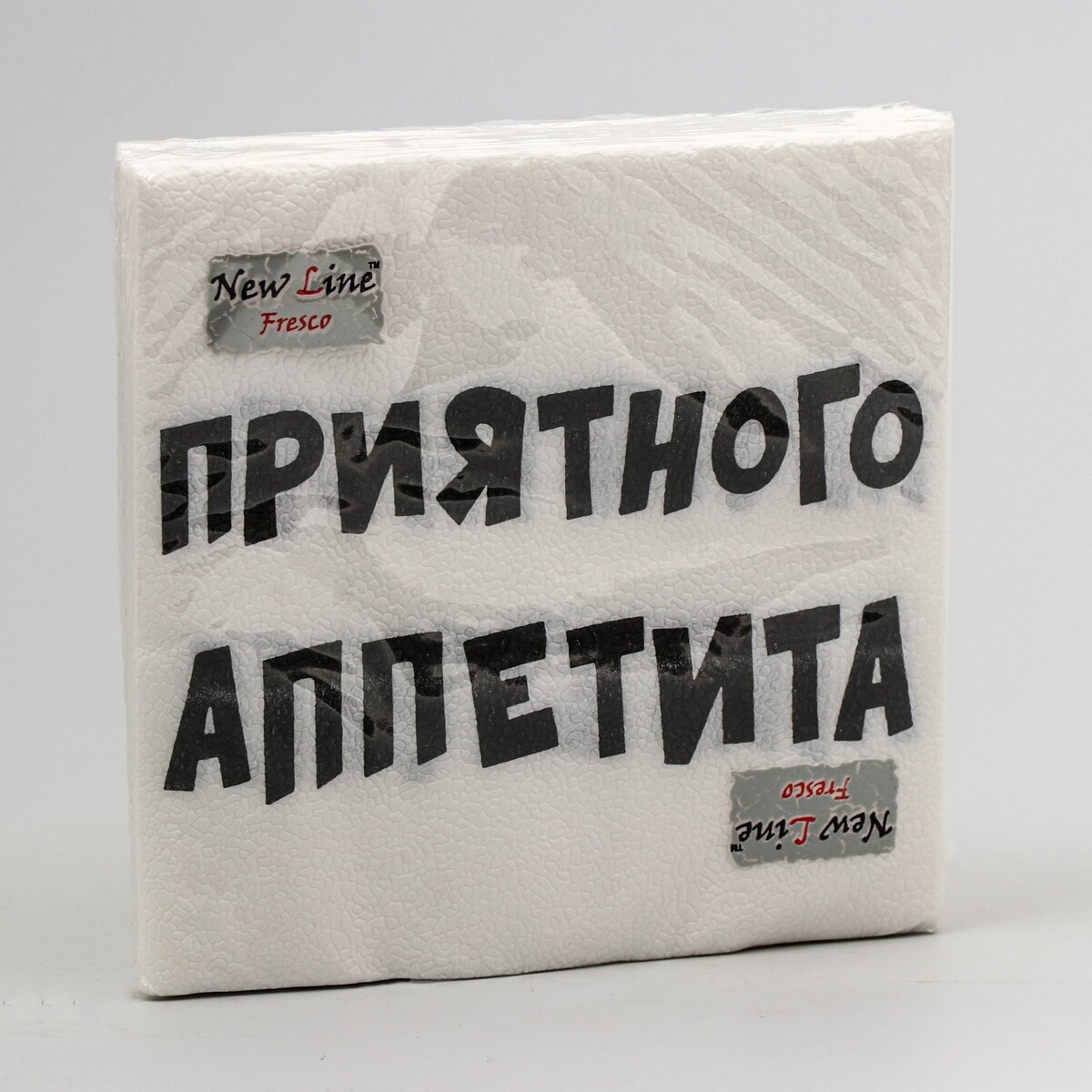 

Салфетки бумажные new line fresco 33*33 см, 2 сл, Белый