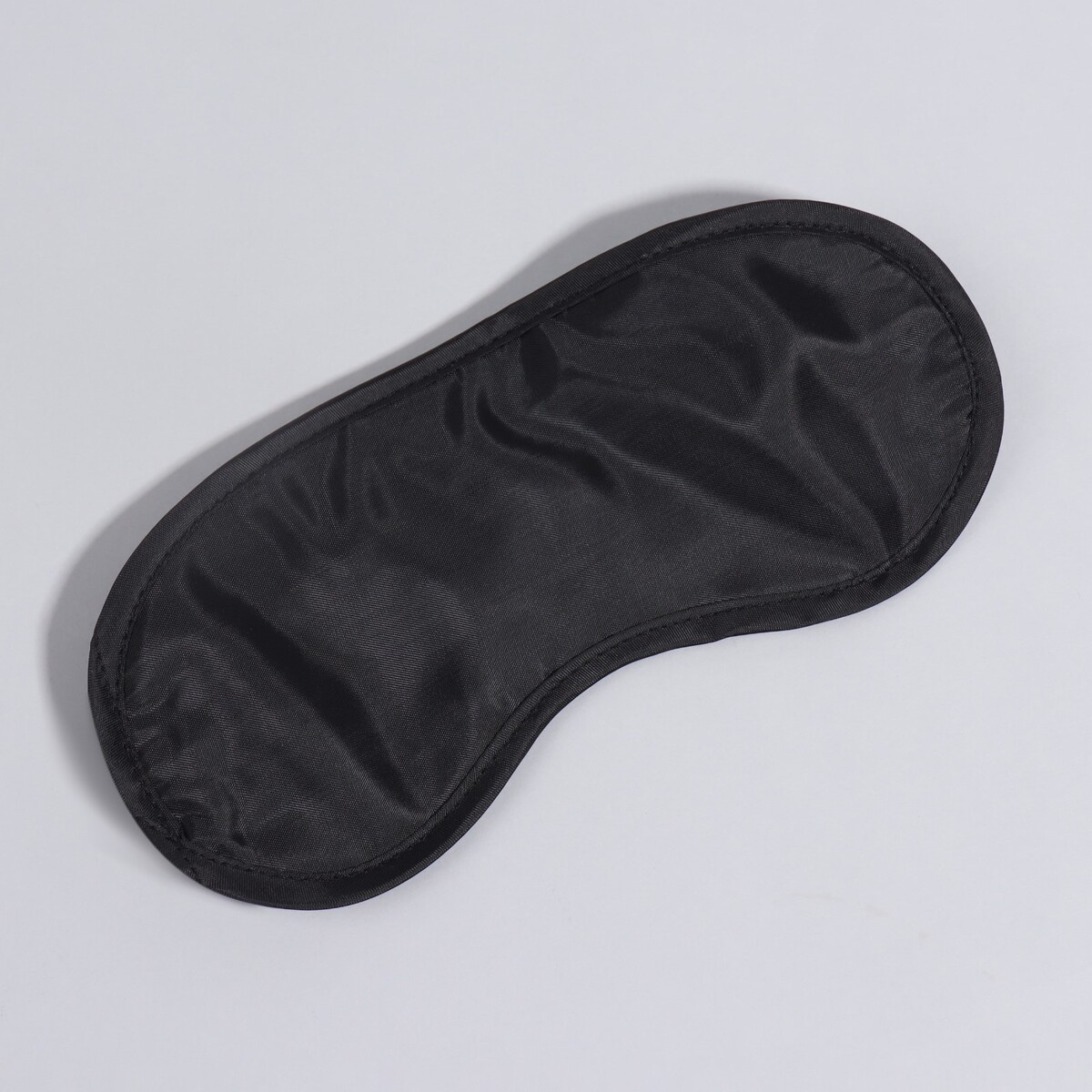 Маска для сна, двойная резинка, 18 × 8,5 см, цвет чёрный ONLITOP 01205201 - фото 3