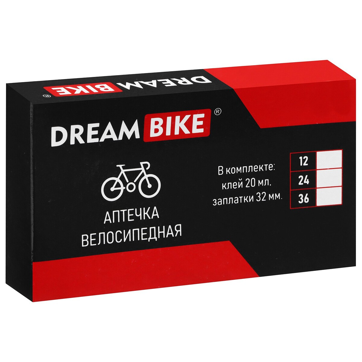 фото Аптечка велосипедная dream bike, 36 заплаток