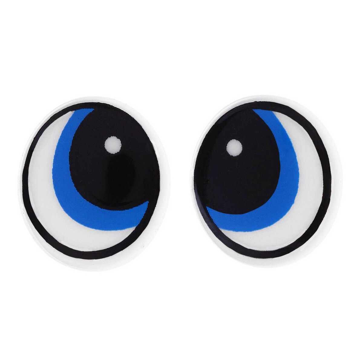 Глаза винтовые с заглушками, набор 4 шт, размер 1 шт: 1,7×1,5 см глаза винтовые с заглушками полупрозрачные набор 4 шт голубой размер 1 шт 1×1 см