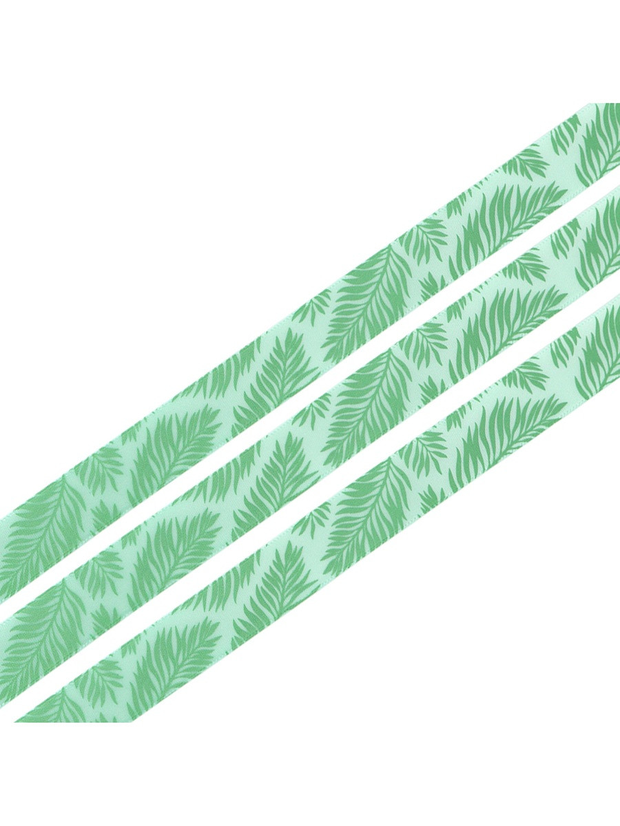 

Лента атласная, подарочная упаковка,, Зеленый