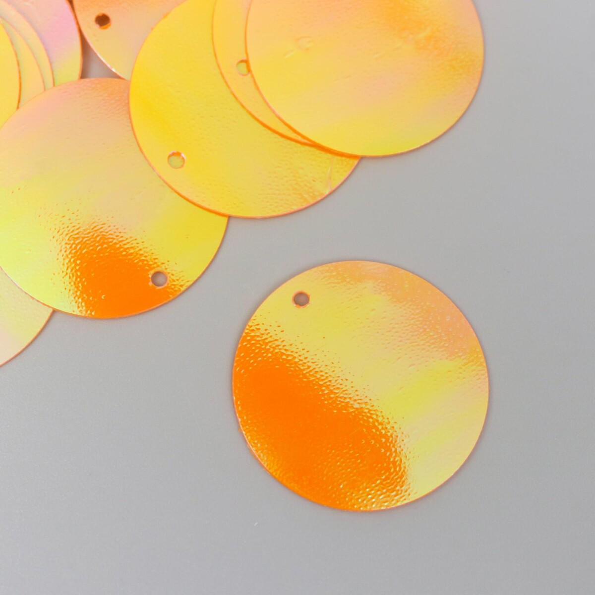 

Пайетки, Оранжевый