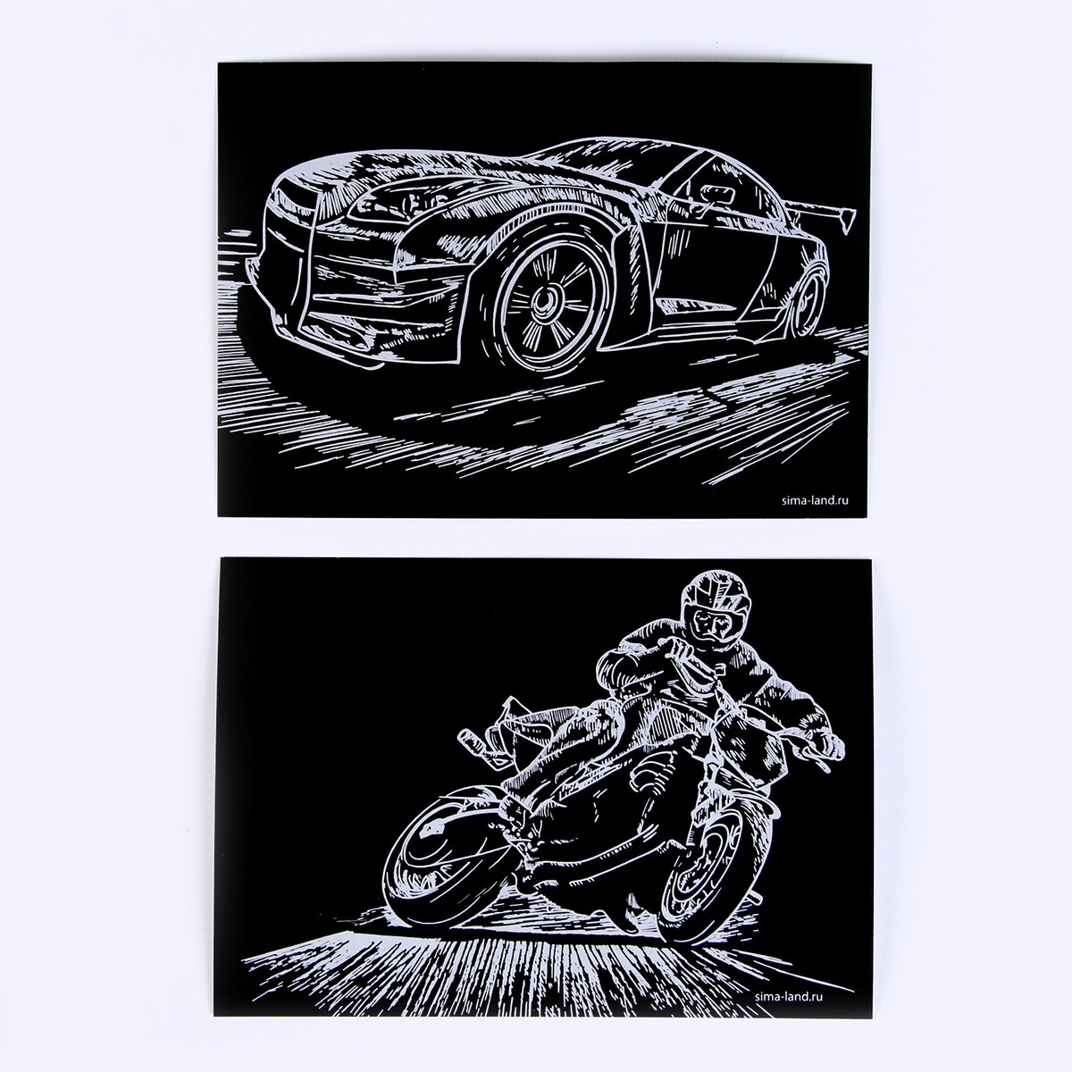 Набор гравюр а5 игровой набор bruder мотоцикл scrambler ducati desert sled с мотоциклистом