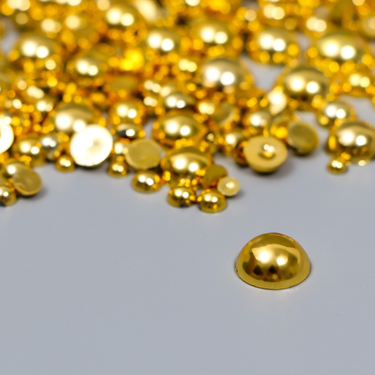 

Декор для творчества пластик, Золотистый