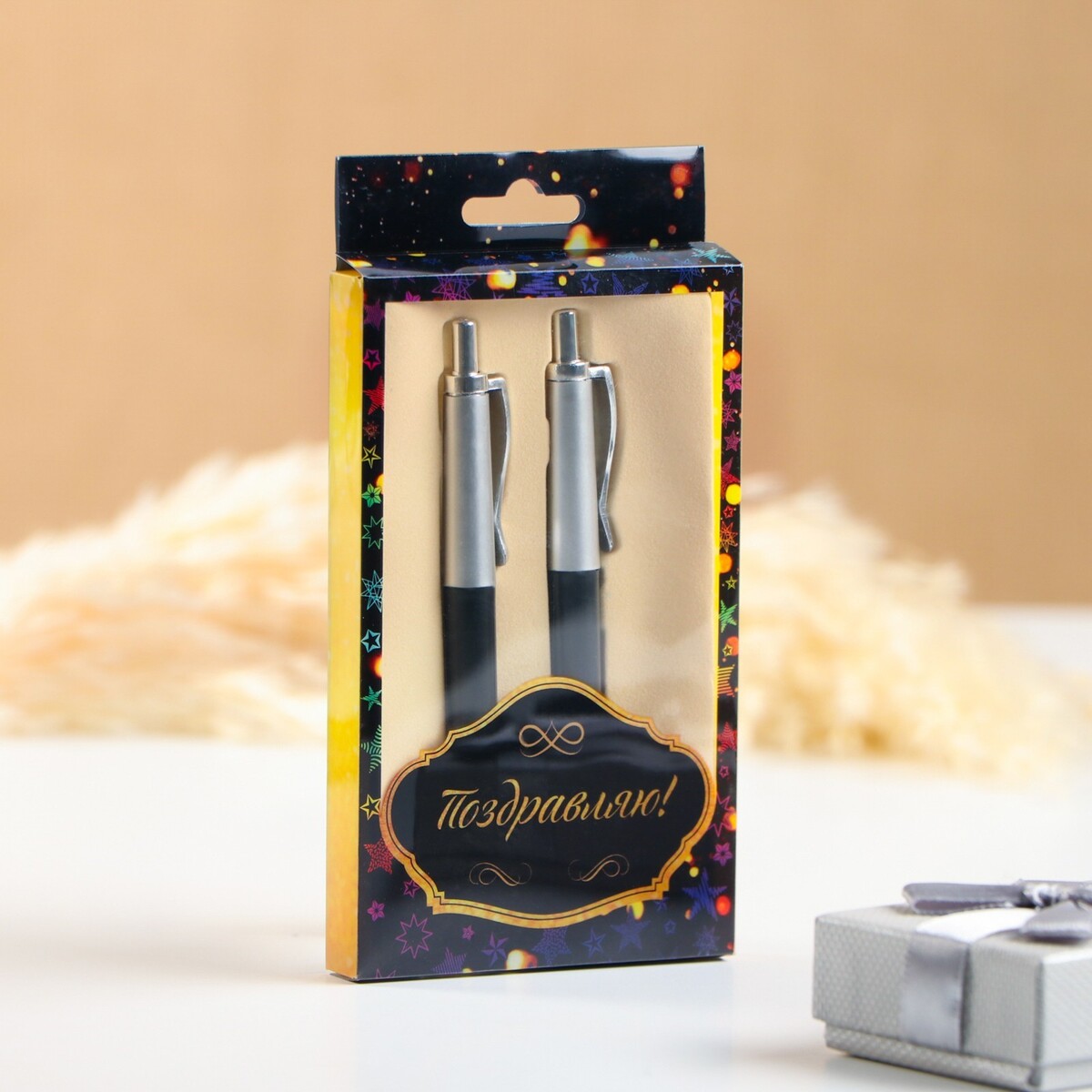 Набор подарочный 2в1 (2 ручки) подарочный набор мишка погремушки на ручки и ножки